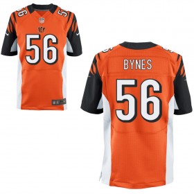 Men's Cincinnati Bengals Nike Orange Elite Jersey BYNES#56