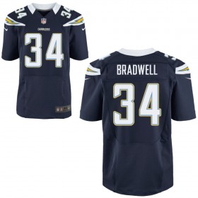 Men's Los Angeles Chargers Nike Navy Elite Jersey BRADWELL#34