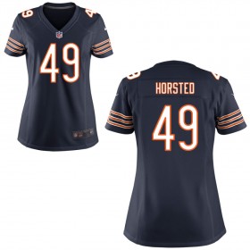 Women's Chicago Bears Nike Navy Blue Game Jersey HORSTED#49
