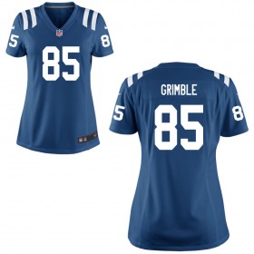 Women's Indianapolis Colts Nike Royal Game Jersey GRIMBLE#85