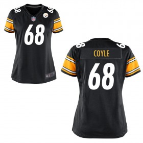 Women's Pittsburgh Steelers Nike Black Game Jersey COYLE#68