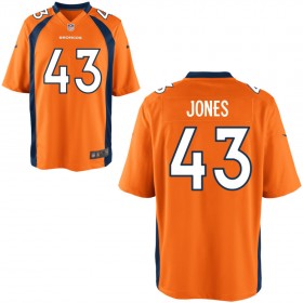 Youth Denver Broncos Nike Orange Game Jersey JONES#43