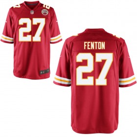 Youth Kansas City Chiefs Nike Red Game Jersey FENTON#27