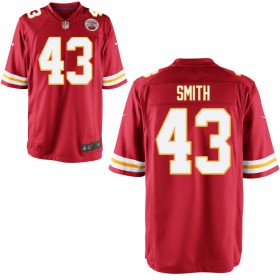 Youth Kansas City Chiefs Nike Red Game Jersey SMITH#43