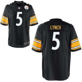 Youth Pittsburgh Steelers Nike Black Game Jersey LYNCH#5