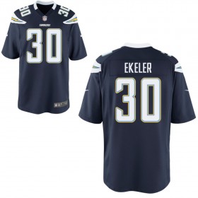 Youth Los Angeles Chargers Nike Navy Game Jersey EKELER#30