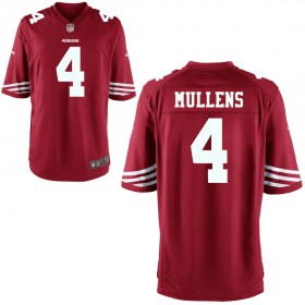 Youth San Francisco 49ers Nike Scarlet Game Jersey MULLENS#4