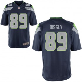 Youth Seattle Seahawks Nike College Navy Game Jersey DISSLY#89