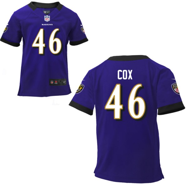 Nike Baltimore Ravens Infant Game Team Color Jersey COX#46