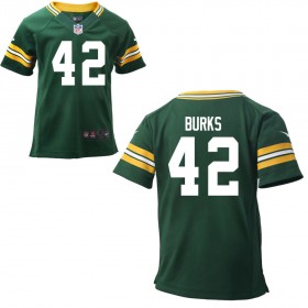Nike Toddler Green Bay Packers Team Color Game Jersey BURKS#42