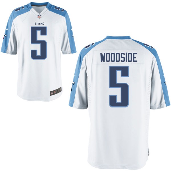Nike Tennessee Titans Youth Game Jersey WOODSIDE#5