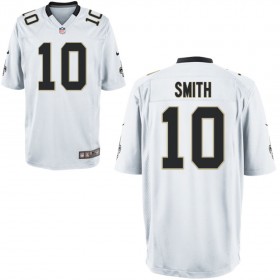 Nike Men's New Orleans Saints Game White Jersey SMITH#10