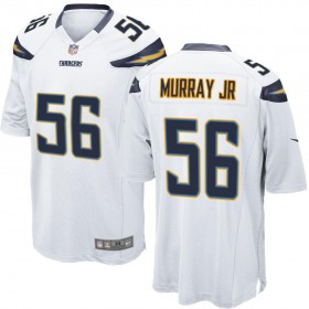 Nike Men's Los Angeles Chargers Game White Jersey MURRAY JR#56