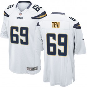 Nike Men's Los Angeles Chargers Game White Jersey TEVI#69
