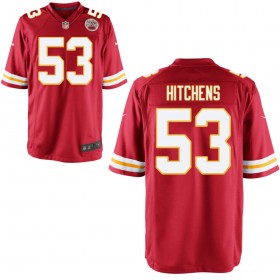 Men's Kansas City Chiefs Nike Red Game Jersey HITCHENS#53