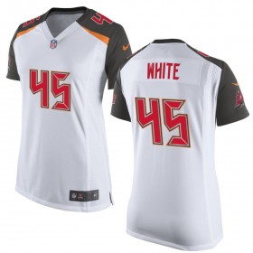 Women's Tampa Bay Buccaneers Nike White Game Jersey WHITE#45