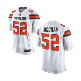 Nike Cleveland Browns Youth White Game Jersey MCCRAY#52